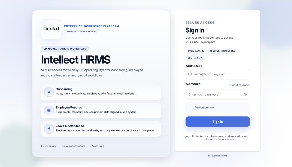 Insight HRMS product preview