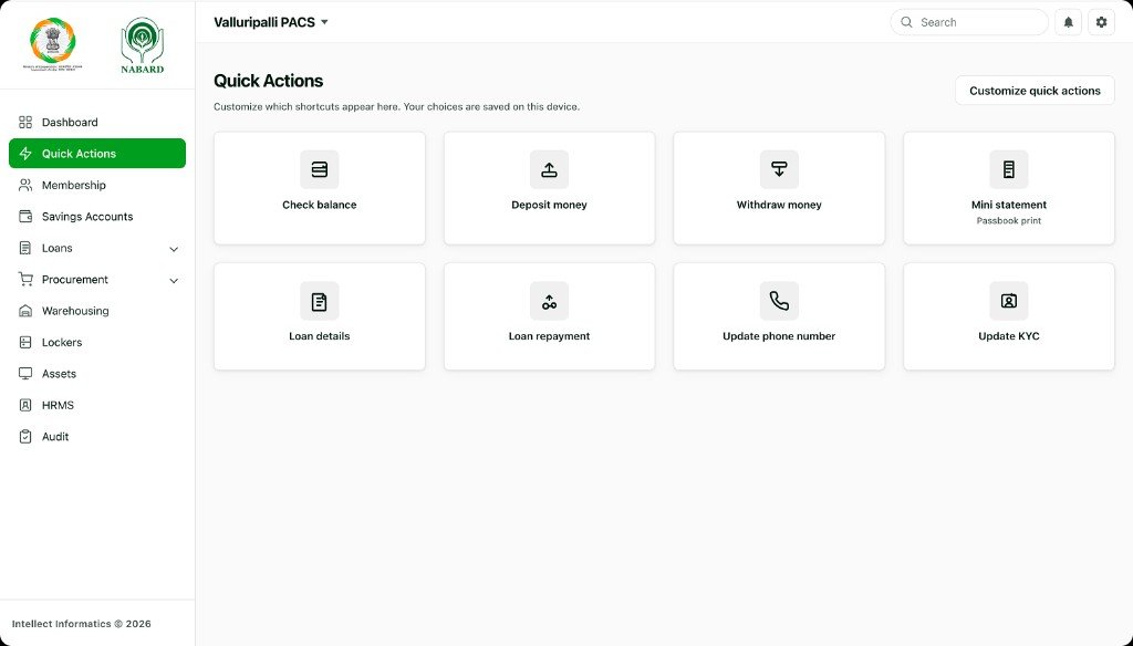 Unite ERP dashboard preview